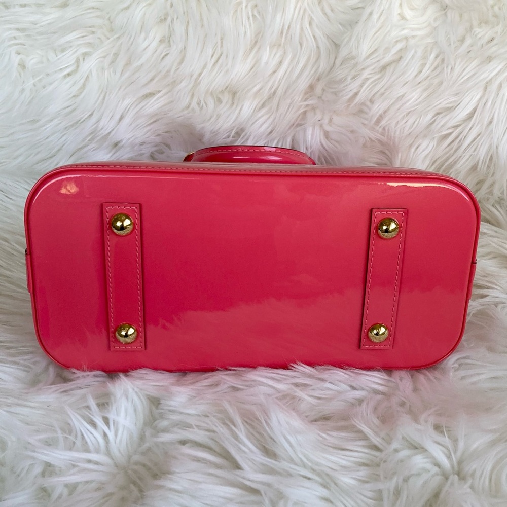 ✨💗Louis Vuitton💗✨ Vernis Alma PM Rose Litchi MINT CONDITION - Picture 8 of 17
